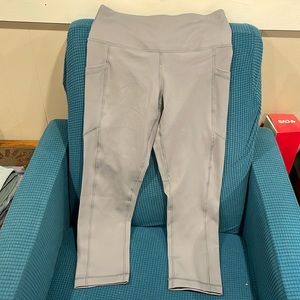 NWOT 90 Degree by Reflex Powerflex High-Rise Capri Leggings With POCKETS Size M